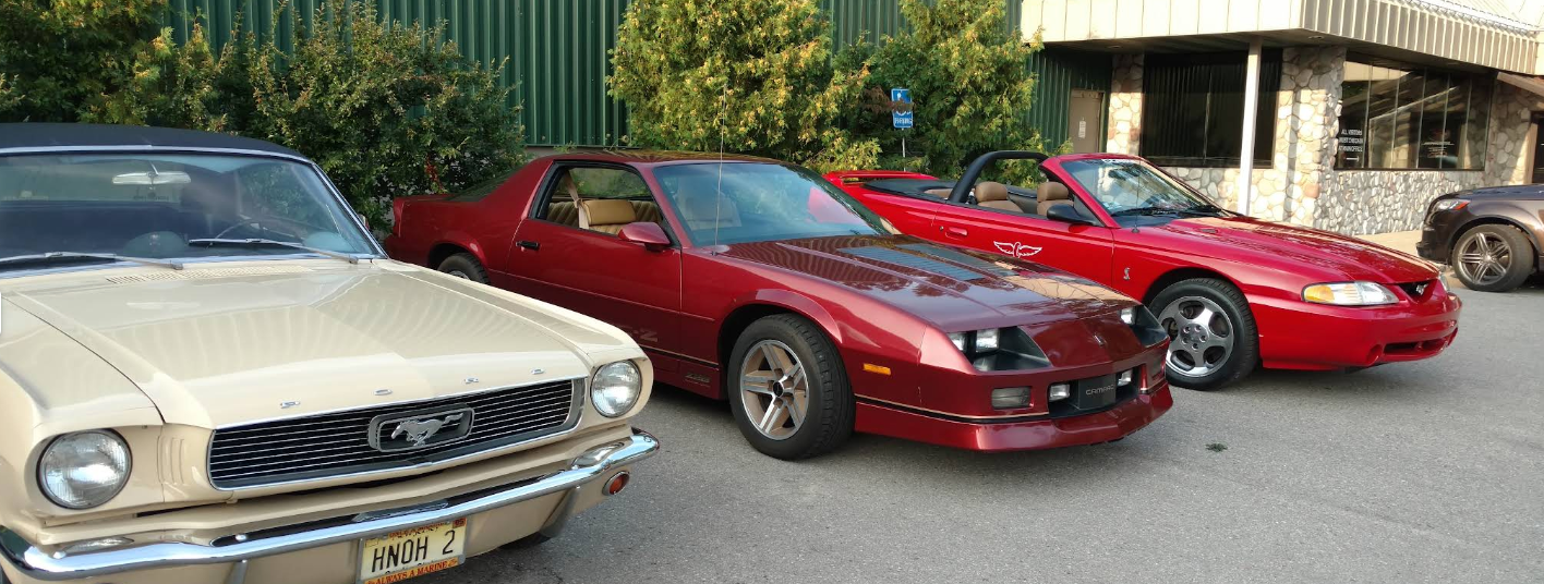 Vintage collector vehicle at MFD Classic Motors